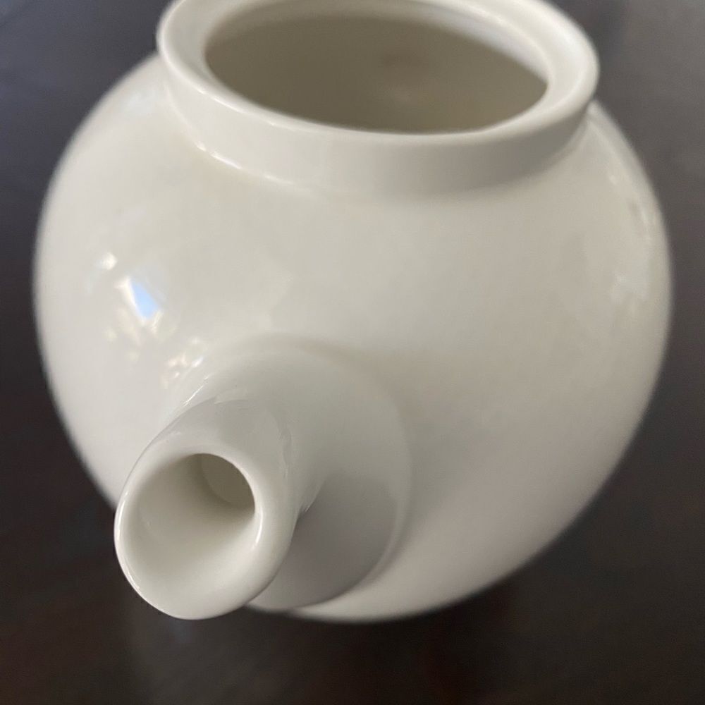 Villeroy and Boch Vintage TIPO White Tea Coffee Pot and Lid Germany - Picture 3 of 7